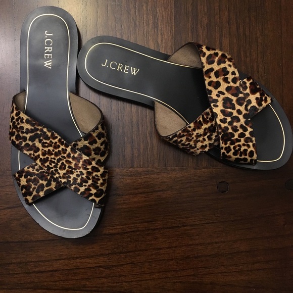 J. Crew Schuhes J Crew Cyprus Sandales Leopard Calf Hair Slides ... J. Crew Schuhes Leopard J Crew Cyprus Sandales Leopard Calf Hair Slides ... 8a3627
